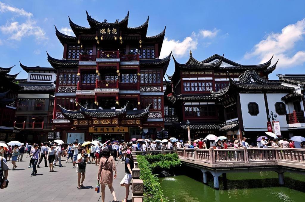Jinglai Hotel Xangai Exterior foto
